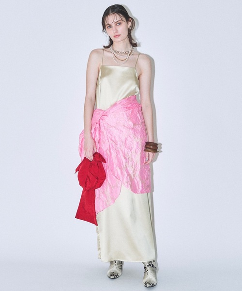 yae（ヤエ）の「Flower jacqard shirts/フラワージャガードシャツ