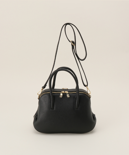 MILOS（ミロス）の「MILOS/ミロス WZIPボストンバッグ（ショルダーバッグ・レディース・ベージュ/ブラック・FREE）」の13枚目の写真