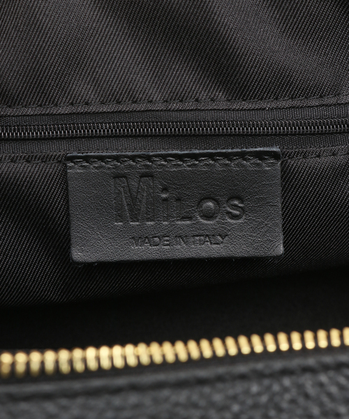 MILOS（ミロス）の「MILOS/ミロス WZIPボストンバッグ（ショルダーバッグ・レディース・ベージュ/ブラック・FREE）」の11枚目の写真