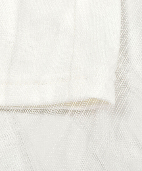 ZIDDY(ジディ)の「チュールドッキングワンピース(130~160cm)(ワンピース・キッズ・ブラック/オフホワイト・150cm/140cm/130cm/FREE)」の13枚目の写真