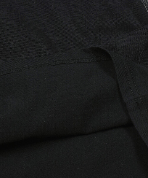 ZIDDY(ジディ)の「チュールドッキングワンピース(130~160cm)(ワンピース・キッズ・ブラック/オフホワイト・150cm/140cm/130cm/FREE)」の11枚目の写真