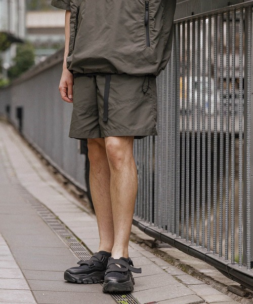 LAKOLE(ラコレ)の「【吸水速乾】ナイロンベルトショーツ<PARK by LAKOLE>/117008(その他パンツ・メンズ・ブラック/オリーブ・MEDIUM/X-LARGE/LARGE)」の2枚目の写真