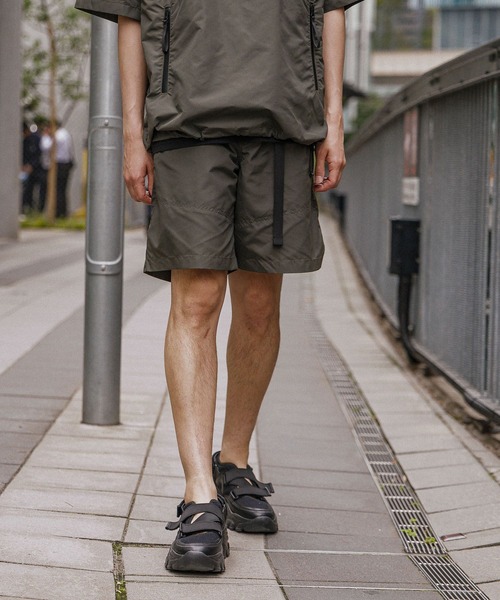 LAKOLE(ラコレ)の「【吸水速乾】ナイロンベルトショーツ<PARK by LAKOLE>/117008(その他パンツ・メンズ・ブラック/オリーブ・MEDIUM/X-LARGE/LARGE)」の7枚目の写真