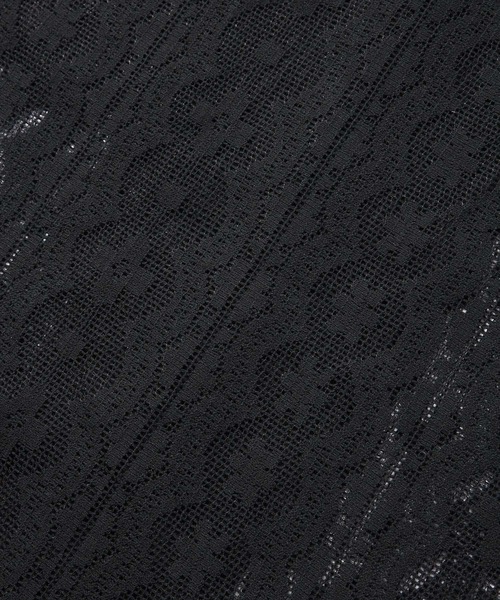 Noen（ノエン）の「レースフラワーパターンオープンシャツ（シャツ/ブラウス・メンズ・ブラック/ホワイト/ブラウン・MEDIUM/X-LARGE/LARGE）」の18枚目の写真