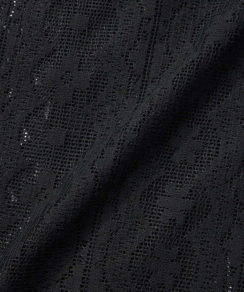 Noen（ノエン）の「レースフラワーパターンオープンシャツ（シャツ/ブラウス・メンズ・ブラック/ホワイト/ブラウン・MEDIUM/X-LARGE/LARGE）」の20枚目の写真