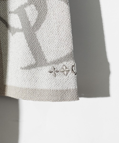 SOMEDIFF（サムディフ）の「【SOMEDIFF】ボタンレスサマーニットカーディガン メンズ（カーディガン/ボレロ・メンズ・ブラック/ホワイト・M/L/XL）」の11枚目の写真