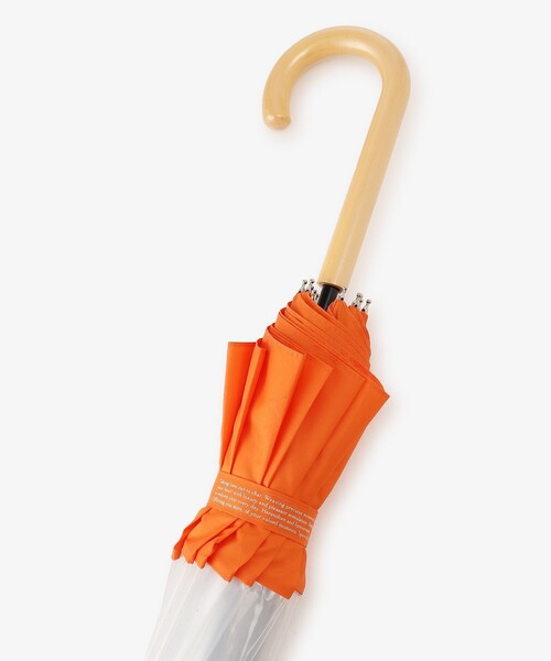 Afternoon Tea（アフタヌーンティー）の「タイポグラフィービニル傘（長傘・レディース・オレンジ/ネイビー/ブルー・ONE SIZE）」の5枚目の写真