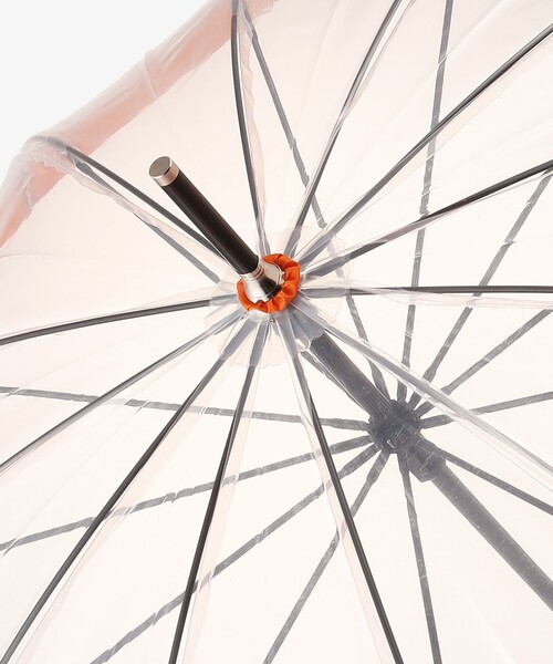 Afternoon Tea（アフタヌーンティー）の「タイポグラフィービニル傘（長傘・レディース・オレンジ/ネイビー/ブルー・ONE SIZE）」の6枚目の写真