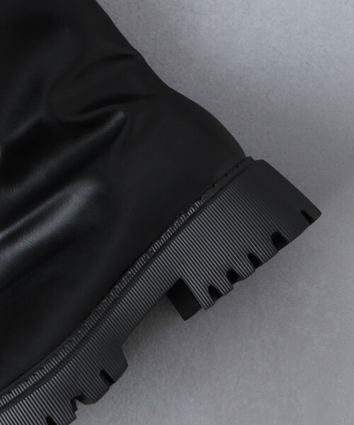UNITED ARROWS ストレッチ レインブーツ　ブラック　【晴雨兼用】 UNITED ARROWS ストレッチ レインブーツ ブラック 【晴雨兼用】