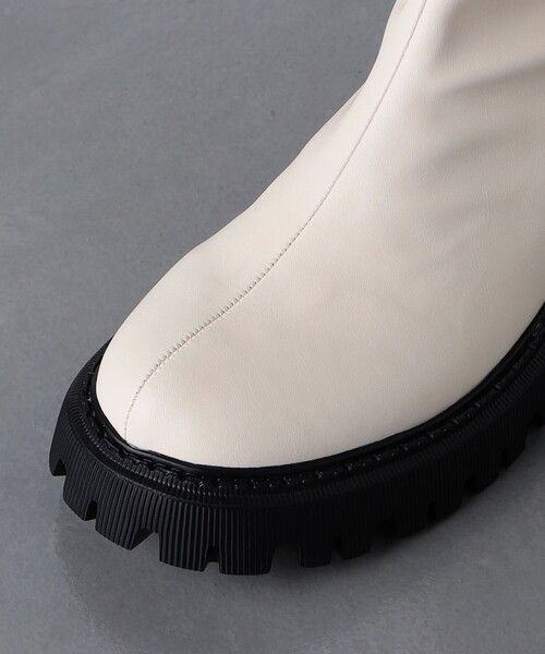UNITED ARROWS ユナイテッドアローズ　ブーツ　厚底　レインブーツ ストレッチ レインブーツ （レインシューズ）｜UNITED ARROWS