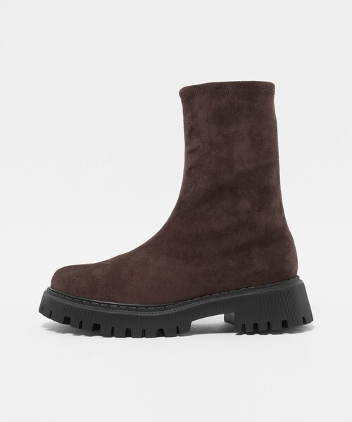 UNITED ARROWS（ユナイテッドアローズ）の「ストレッチ レインブーツ（レインシューズ・レディース・ブラック/オフホワイト/ベージュ/ダークブラウン・37/36/35/38）」の10枚目の写真