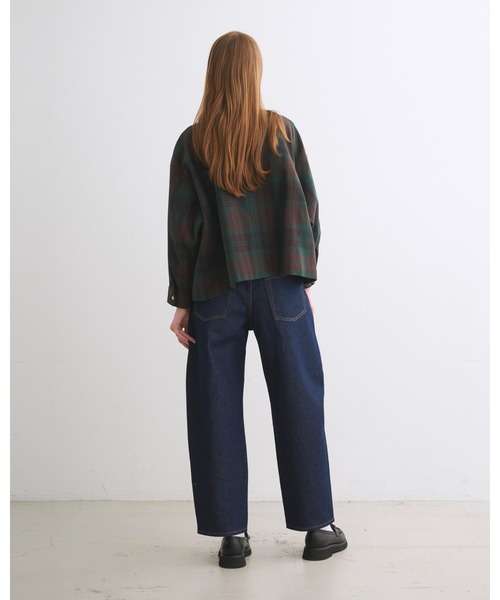 Traditional Weatherwear（トラディショナルウェザーウェア）の「WHITBY（シャツ/ブラウス・レディース・ベージュ系その他/グリーン系その他・S）」の4枚目の写真