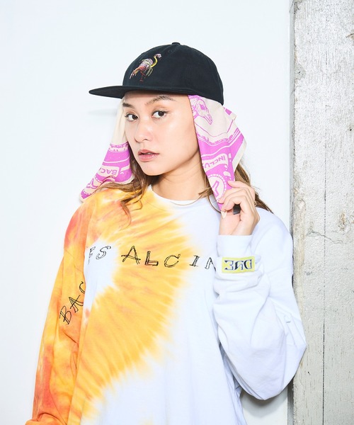AlexanderLeeChang（アレキサンダーリーチャン）の「AlexanderLeeChang アレキサンダーリーチャン / BLC COTTON CAP [BANAMINGO] バナミンゴ刺繍コットンキャップ / BC-052416（キャップ・メンズ・グリーン/オリーブ/ブラック・FREE）」の5枚目の写真