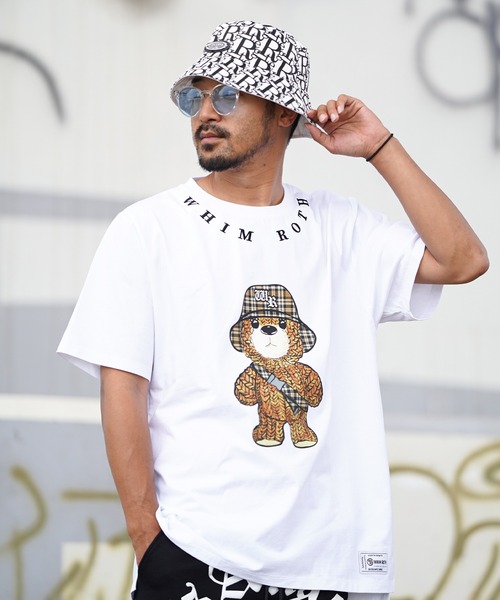 BMSG Tシャツ Mサイズ　アーキテクト　ハット adamsJUGGLER（アダムスジャグラー）の「B/ハットベアーティー（T