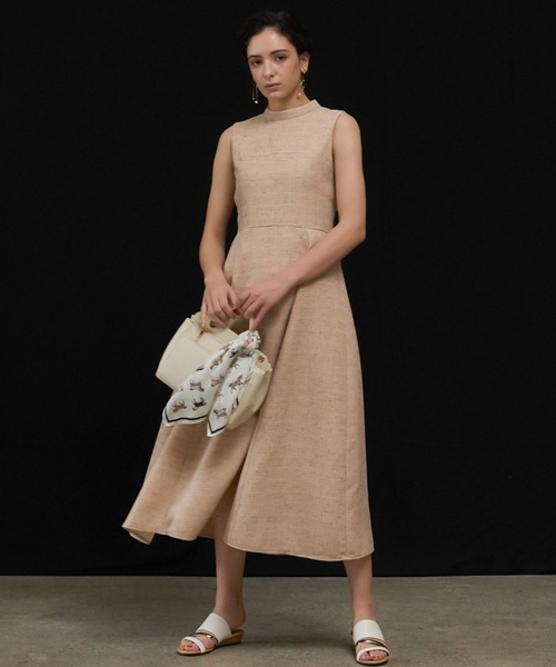 MOSCHINO ノースリーブワンピース Andemiu（アンデミュウ）の「ビスチェノースリーブワンピース137198