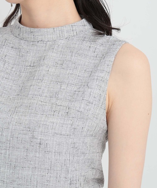 Andemiu（アンデミュウ）の「ビスチェノースリーブワンピース137198