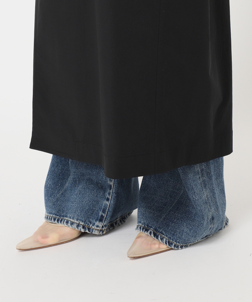 plage(プラージュ)の「Balmacaan コート(ステンカラーコート・レディース・ブラック/ブラウン・36/38)」の9枚目の写真