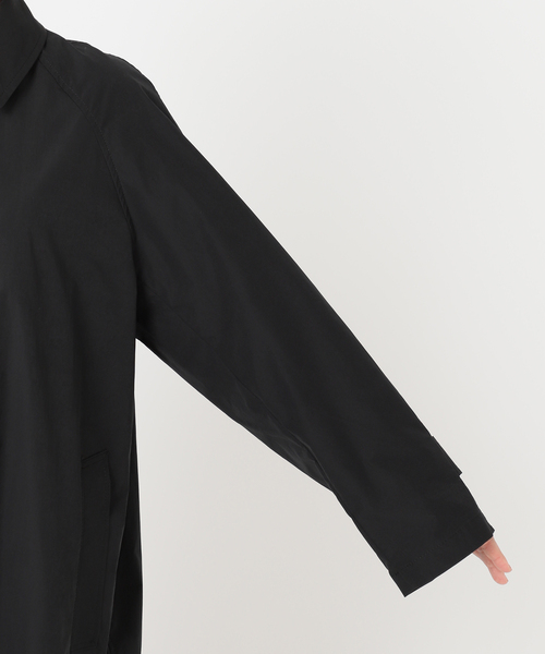 plage(プラージュ)の「Balmacaan コート(ステンカラーコート・レディース・ブラック/ブラウン・36/38)」の11枚目の写真