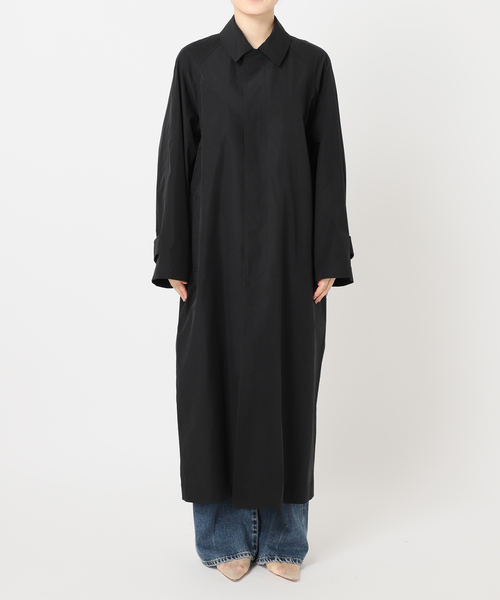 plage(プラージュ)の「Balmacaan コート(ステンカラーコート・レディース・ブラック/ブラウン・36/38)」の17枚目の写真