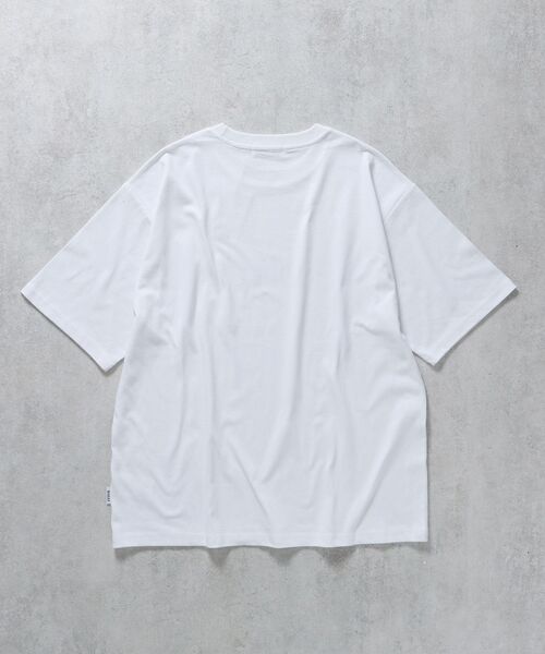 FFEIN（フェイン）の「FFEIN(フェイン) メッセージPT TEE（Tシャツ/カットソー・メンズ・ブルー/ブラック/ネイビー/ホワイト/チャコール・SMALL/MEDIUM/LARGE）」の9枚目の写真