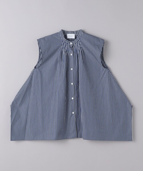 ユナイテッドアローズ　チェック柄　フレアノースリーブ UNITED ARROWS チェック フレアノースリーブ トップス