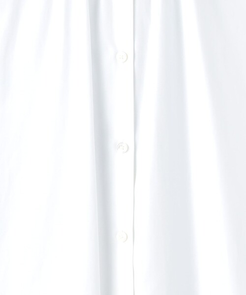 UNITED ARROWSタックフレア 半袖シャツ ブラウス ホワイト 白 UNITED ARROWS LTD. OUTLET｜タックフレア ノースリーブ