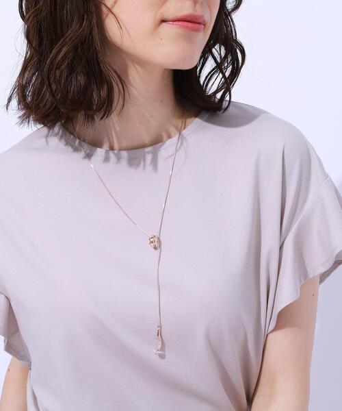 SHOO・LA・RUE（シューラルー）の「◆【2WAY】リングクリアバーネックレス（ネックレス・レディース・ゴールド/シルバー/ピンクゴールド・00）」の11枚目の写真
