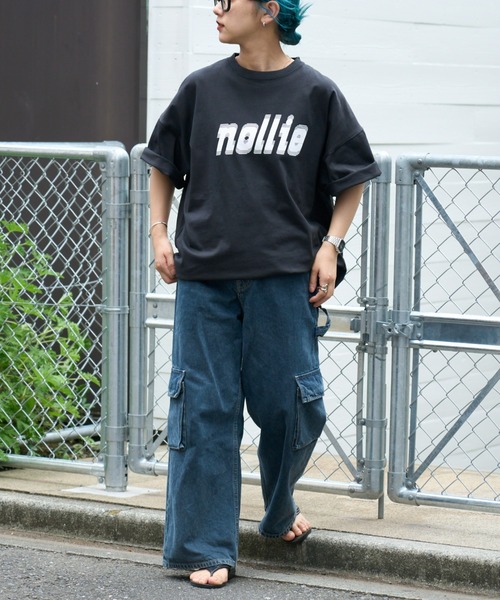 CIAOPANIC TYPY（チャオパニックティピー）の「スケーターロゴTシャツ（Tシャツ/カットソー・メンズ・ブラック/ホワイト/ネイビー・ONE SIZE）」の17枚目の写真