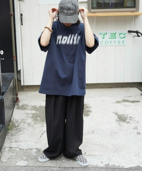 CIAOPANIC TYPY（チャオパニックティピー）の「スケーターロゴTシャツ（Tシャツ/カットソー・メンズ・ブラック/ホワイト/ネイビー・ONE SIZE）」の8枚目の写真