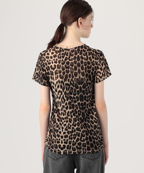 BASERANGE＞TEE SHIRT LEOPARD/Tシャツ