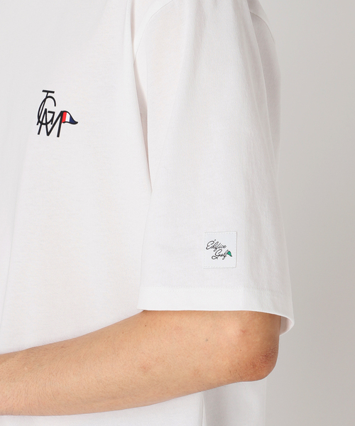 TANGRAM（タングラム）の「TANGRAM × EDIFICE GOLF  別注 モックネック（Tシャツ/カットソー・メンズ・ホワイト/ネイビー・X-LARGE/LARGE/MEDIUM）」の13枚目の写真