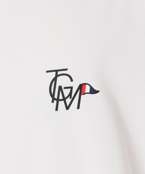 TANGRAM（タングラム）の「TANGRAM × EDIFICE GOLF  別注 モックネック（Tシャツ/カットソー・メンズ・ホワイト/ネイビー・X-LARGE/LARGE/MEDIUM）」の15枚目の写真