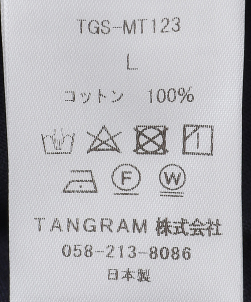 TANGRAM（タングラム）の「TANGRAM × EDIFICE GOLF  別注 モックネック（Tシャツ/カットソー・メンズ・ホワイト/ネイビー・X-LARGE/LARGE/MEDIUM）」の22枚目の写真