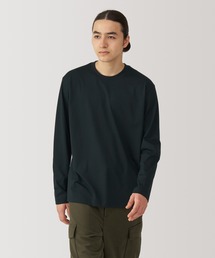 無印良品 | 紳士　天竺編みクルーネック長袖Ｔシャツ(Tシャツ/カットソー)