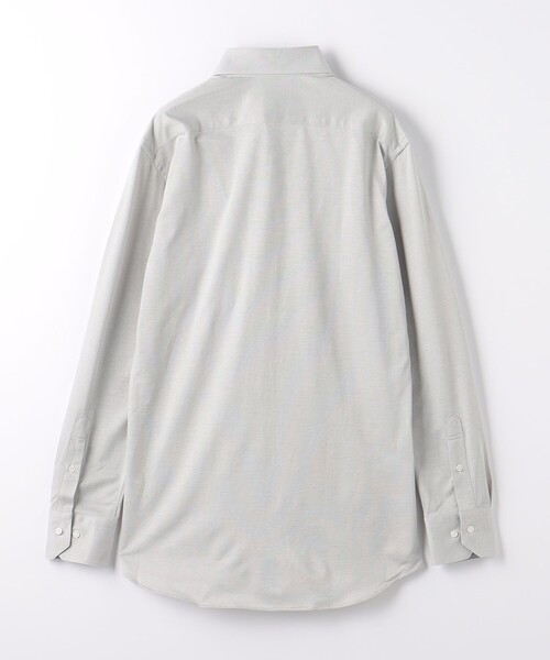 green label relaxing（グリーンレーベルリラクシング）の「TC ミニバーズアイ ボタンダウン ドレスシャツ -ストレッチ・イージーアイロン-（ビジネスシャツ・メンズ・ネイビー/コバルトブルー/ライトグレー・L/M/S/XL）」の20枚目の写真