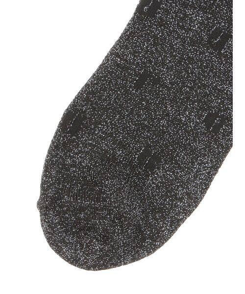 MURUA（ムルーア）の「シアーロゴラメソックス（ソックス/靴下・レディース・ブラック・FREE）」の5枚目の写真