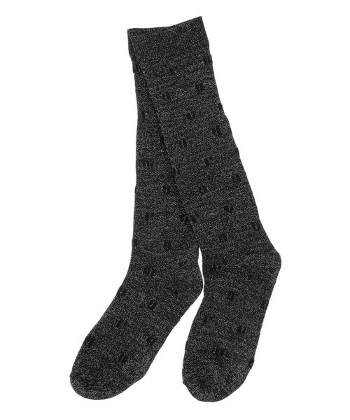 MURUA（ムルーア）の「シアーロゴラメソックス（ソックス/靴下・レディース・ブラック・FREE）」の7枚目の写真