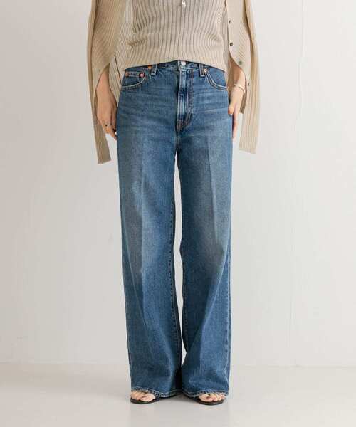 Levi's（リーバイス）の「Levi’s　RIBCAGE WIDE LEG（デニムパンツ・レディース・ブルー・25/26）」の2枚目の写真
