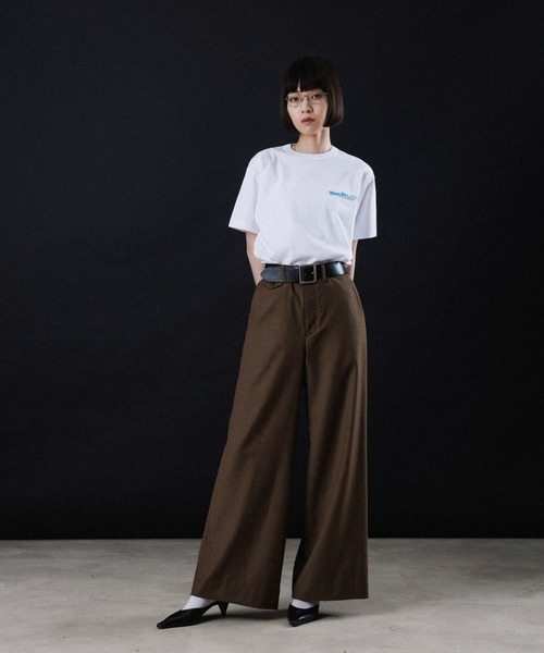 Ophrys（オフリス）の「【Ophrys】GRAPHIC TEE COMPACT（Tシャツ/カットソー・レディース・ホワイト系その他/ホワイト/ホワイト系その他2・M）」の4枚目の写真