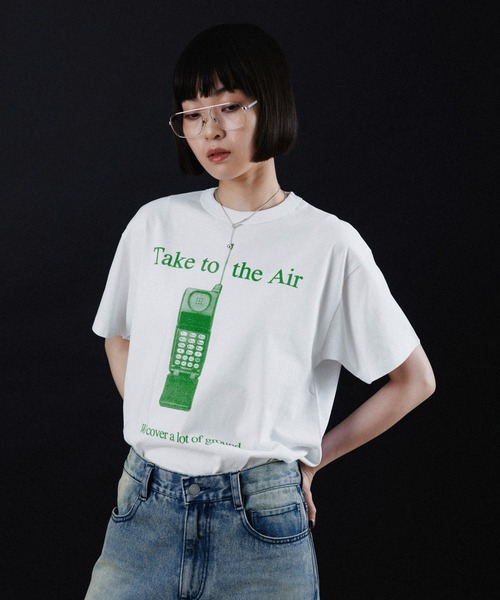 Ophrys（オフリス）の「【Ophrys】GRAPHIC TEE COMPACT（Tシャツ/カットソー・レディース・ホワイト系その他/ホワイト/ホワイト系その他2・M）」の11枚目の写真