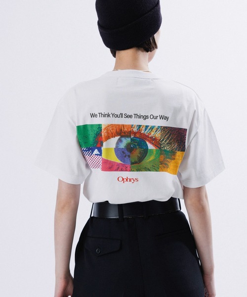 Ophrys（オフリス）の「【Ophrys】GRAPHIC TEE COMPACT（Tシャツ/カットソー・レディース・ホワイト系その他/ホワイト/ホワイト系その他2・M）」の15枚目の写真