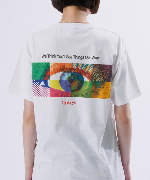 Ophrys（オフリス）の「【Ophrys】GRAPHIC TEE COMPACT（Tシャツ/カットソー・レディース・ホワイト系その他/ホワイト/ホワイト系その他2・M）」の16枚目の写真