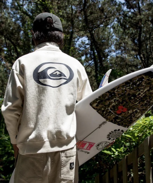 【セール】SATURN HALF ZIP SWEA/クイックシルバーキッズハーフジップスウェットトレーナー（スウェット）｜Quiksilver（クイックシルバー）