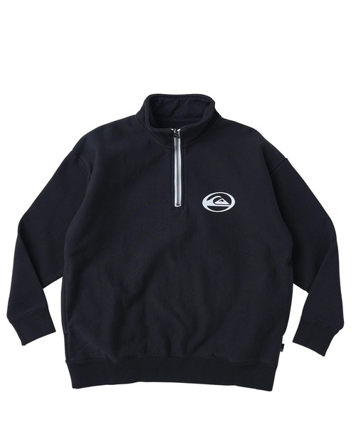 Quiksilver（クイックシルバー）の「SATURN HALF ZIP SWEA/クイックシルバーキッズハーフジップスウェットトレーナー（スウェット・キッズ・グレー/ブラック/アイボリー・130/140/150/160）」の8枚目の写真