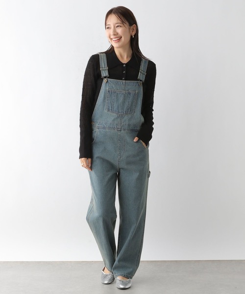 セール】デニムオーバーオール 129945（サロペット