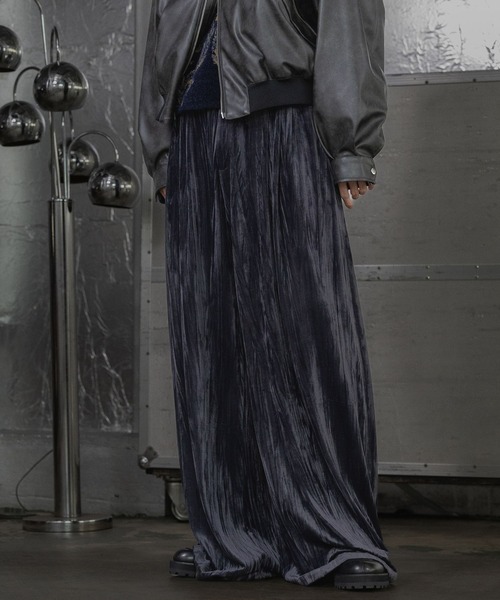 HARE（ハレ）の「【SET UP対応】DABOルーズベロアパンツ(HARE)（その他パンツ・メンズ・ブラック/グレー・FREE）」の7枚目の写真