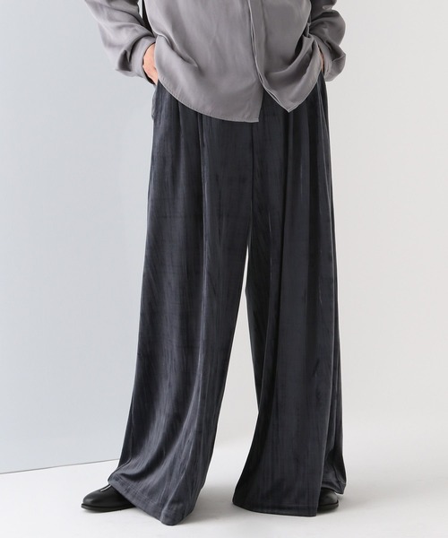 HARE（ハレ）の「【SET UP対応】DABOルーズベロアパンツ(HARE)（その他パンツ・メンズ・ブラック/グレー・FREE）」の10枚目の写真