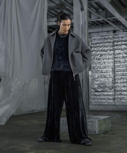 HARE（ハレ）の「【SET UP対応】DABOルーズベロアパンツ(HARE)（その他パンツ・メンズ・ブラック/グレー・FREE）」の13枚目の写真