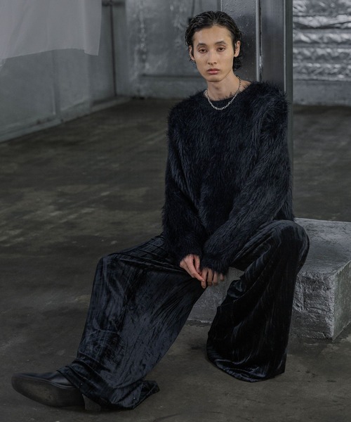 HARE（ハレ）の「【SET UP対応】DABOルーズベロアパンツ(HARE)（その他パンツ・メンズ・ブラック/グレー・FREE）」の15枚目の写真