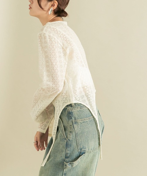 KBF（ケイビーエフ）の「フロントホックレースプルオーバー（Tシャツ